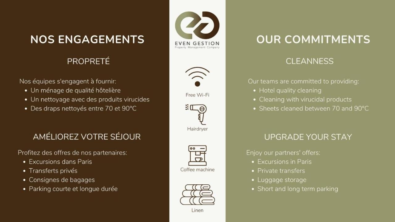 New And Cosy In Heart Of Paris, 12E, 4Pers Apartment Luaran gambar